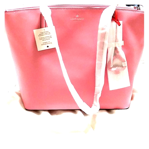 🆑🆑LOWER PRICE KATE SPADE PINK TOTE $200 OFF MSRP💗 - Picture 2 of 10